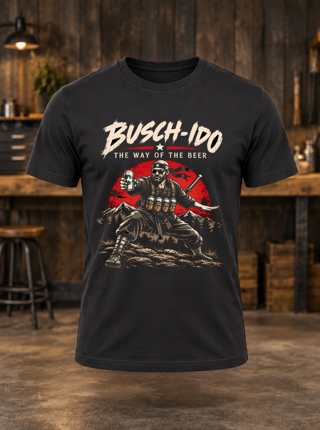 Busch-Ido — t-shirt mockup