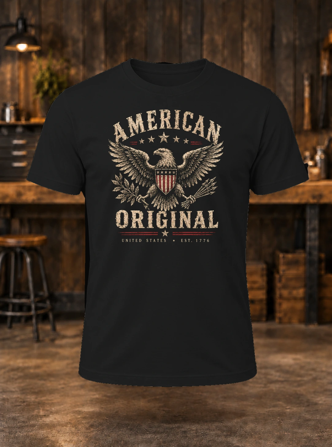 American Original T-shirt mockup