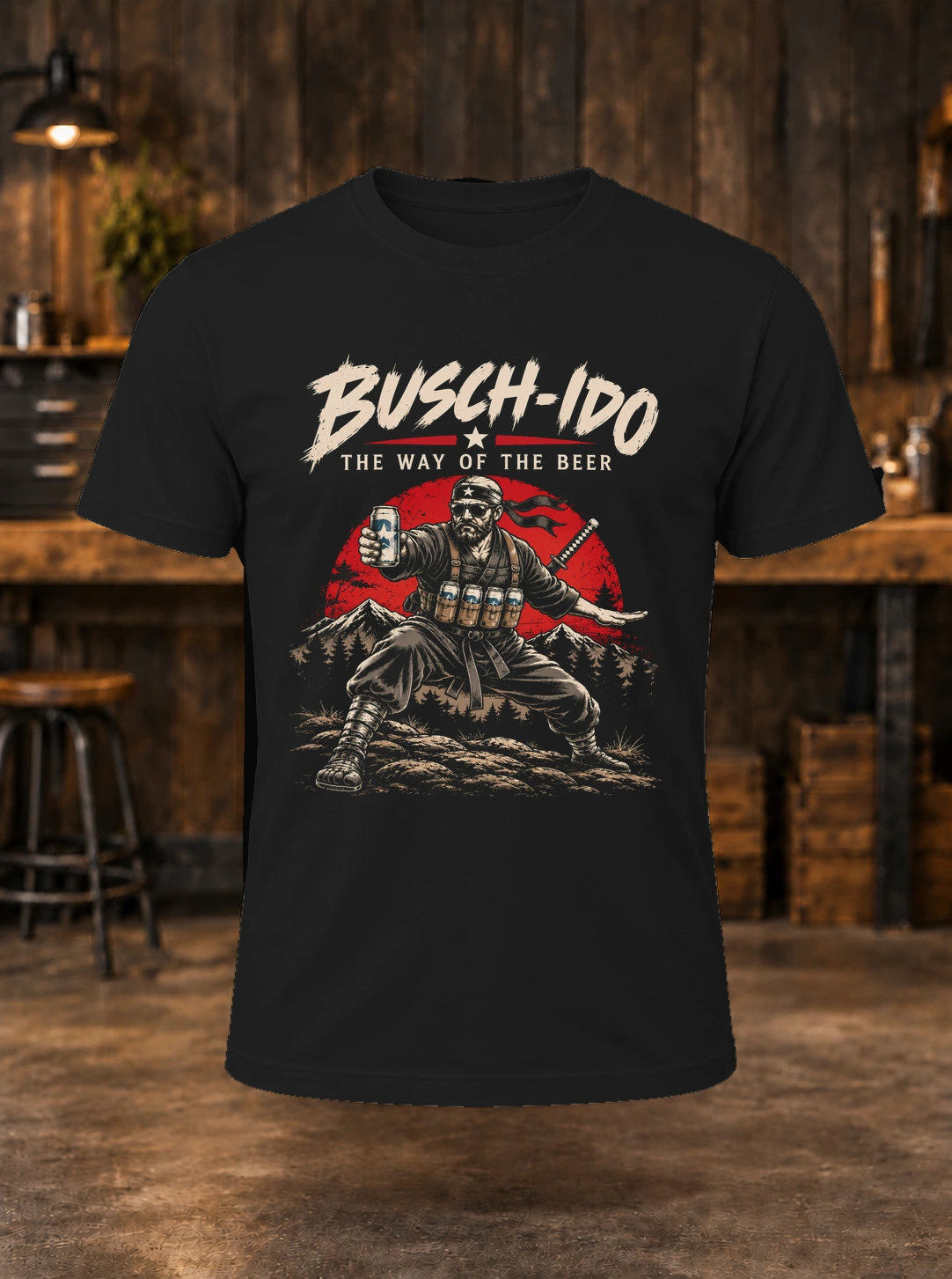 Busch-Ido T-shirt mockup