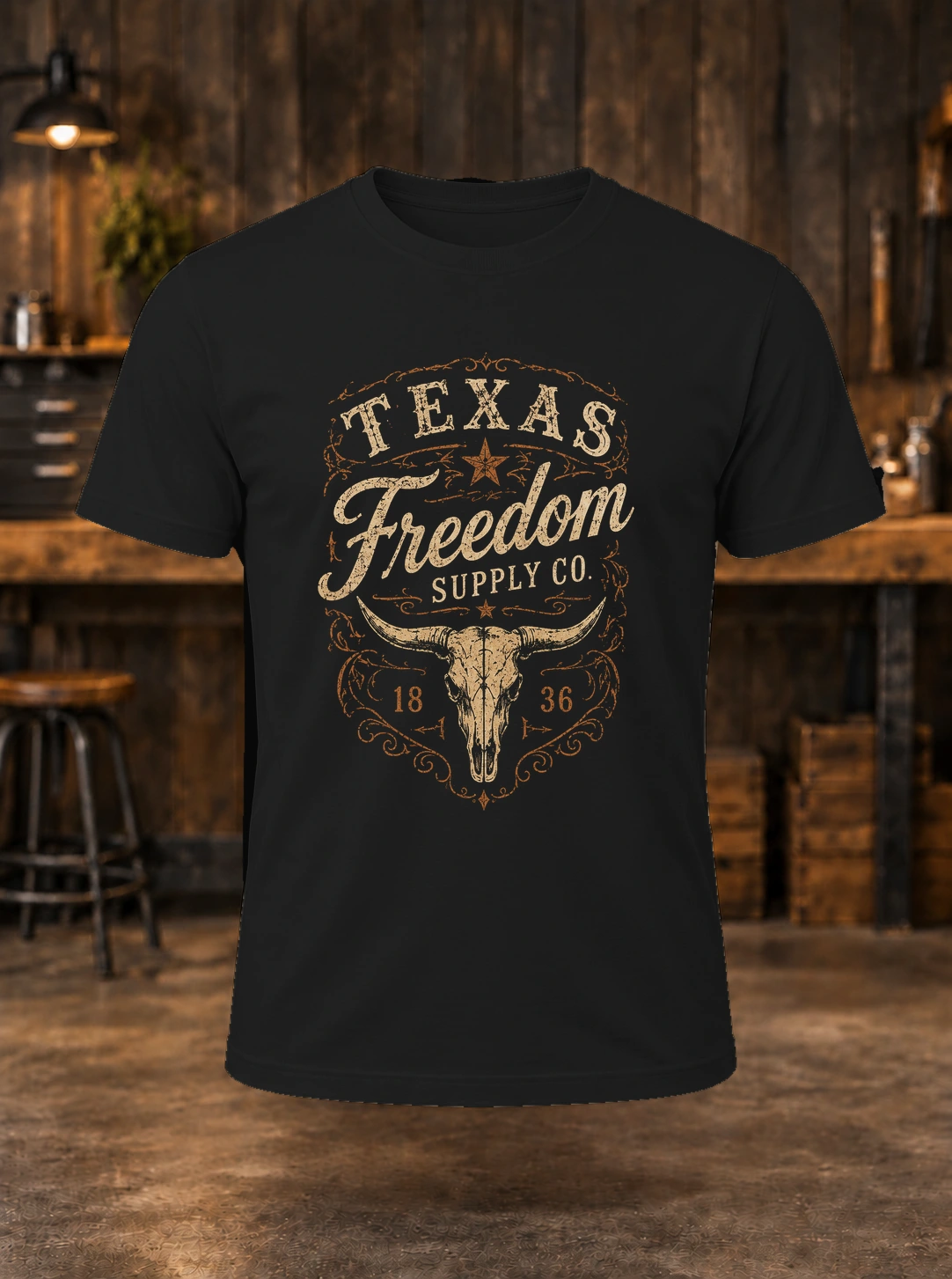 Freedom Supply T-shirt mockup