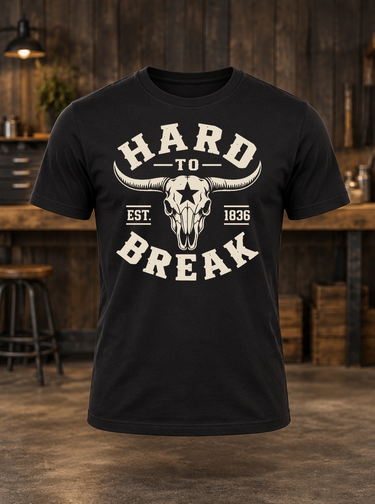 Hard to Break — t-shirt mockup