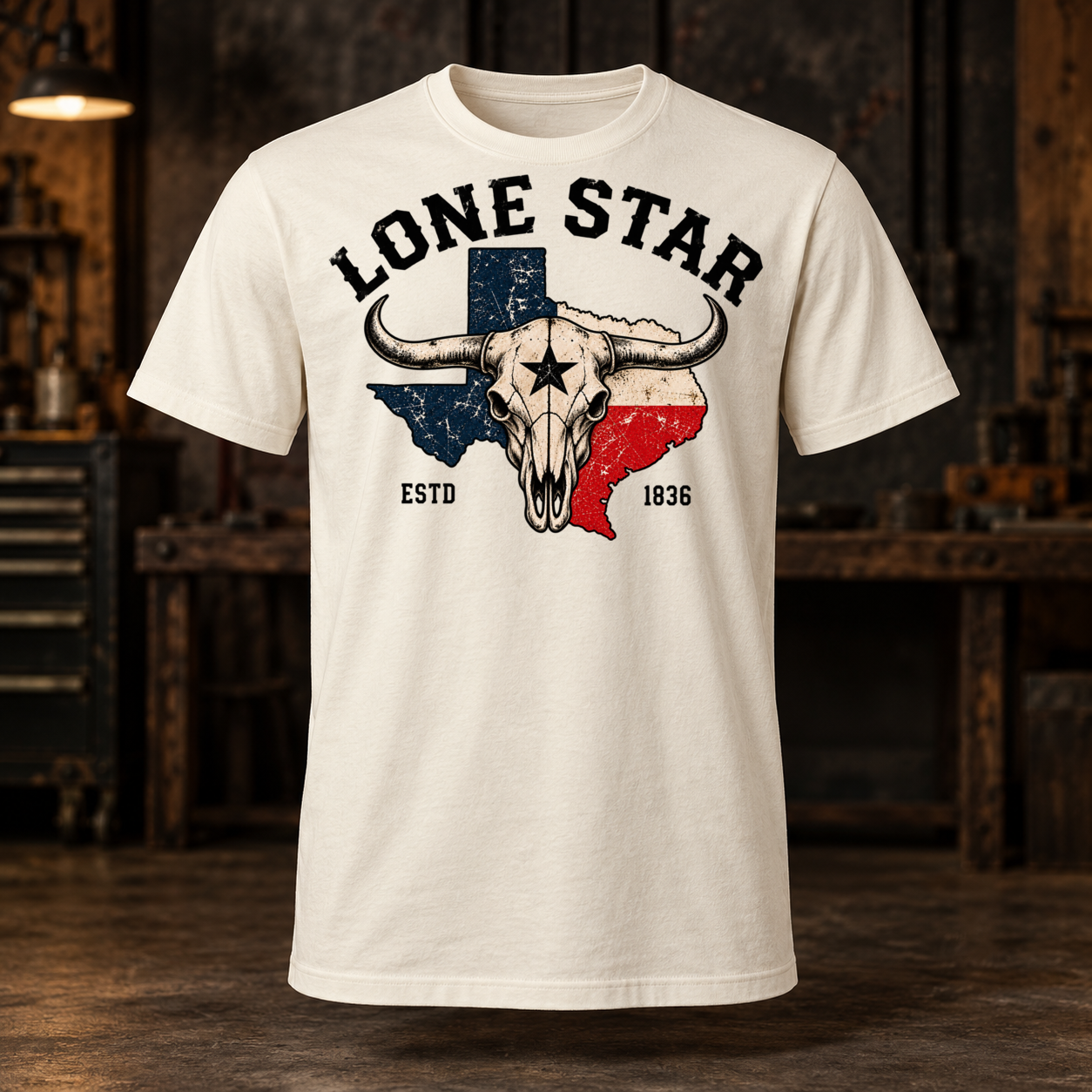 Lone Star — t-shirt mockup