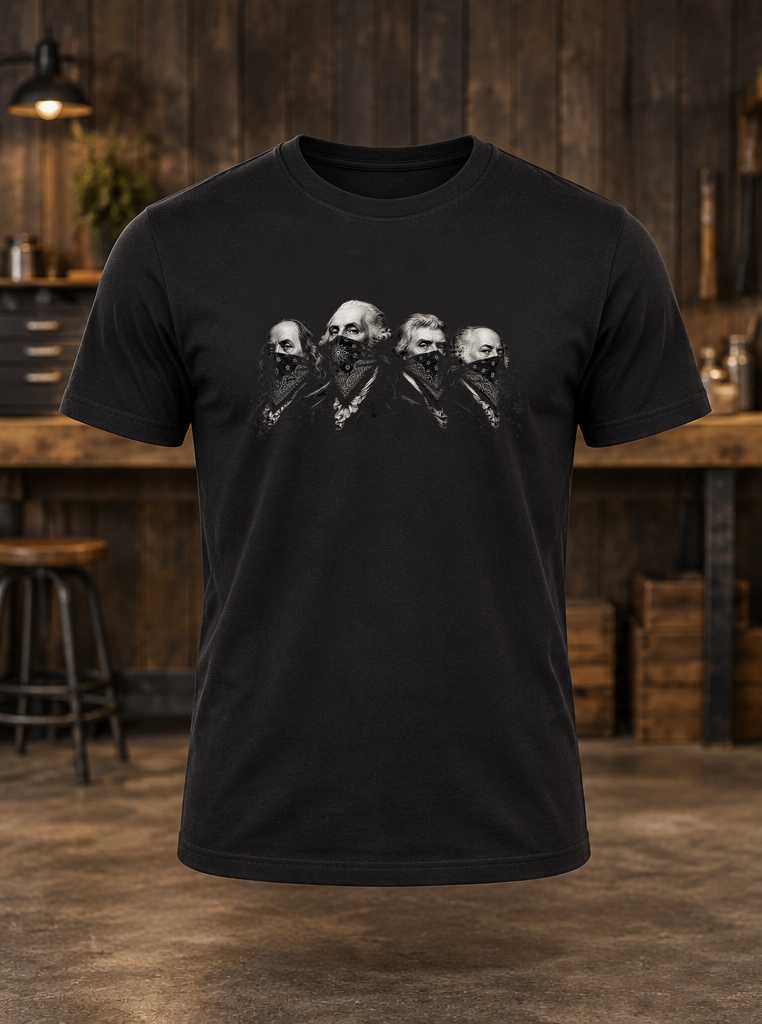 Founding Fathers — t-shirt mockup