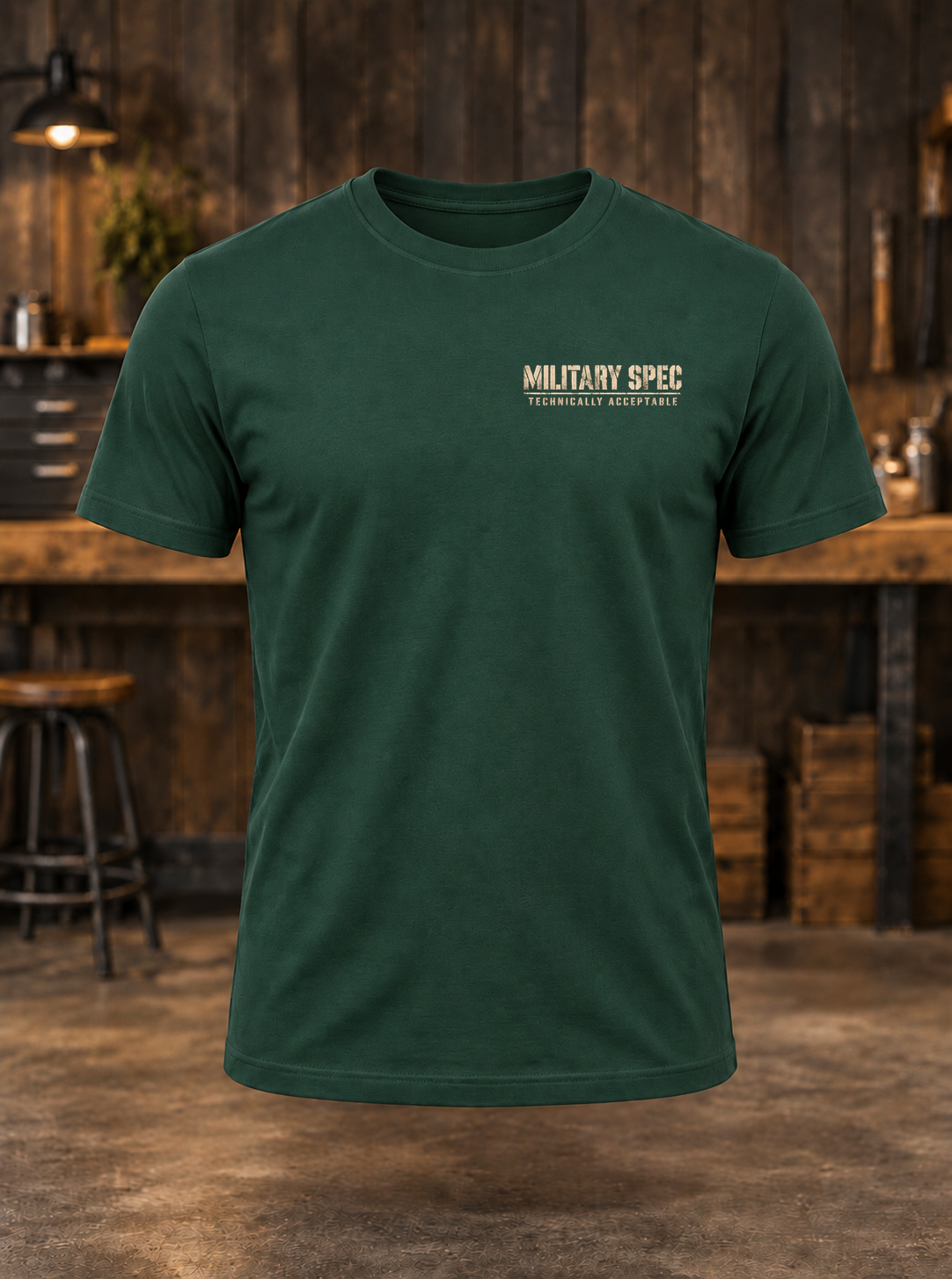 Technically Acceptable — t-shirt mockup