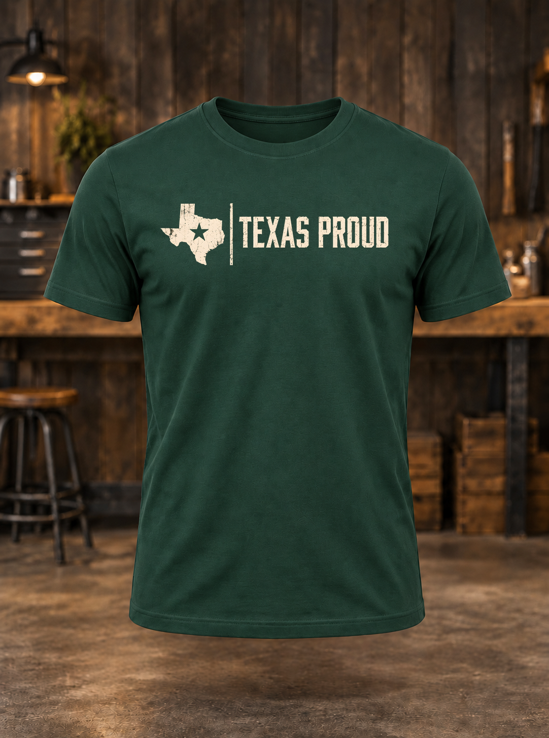 Texas Proud — t-shirt mockup